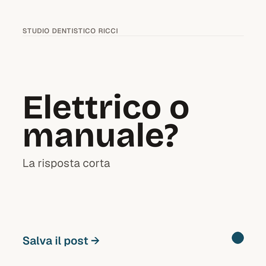 Spazzolino elettrico