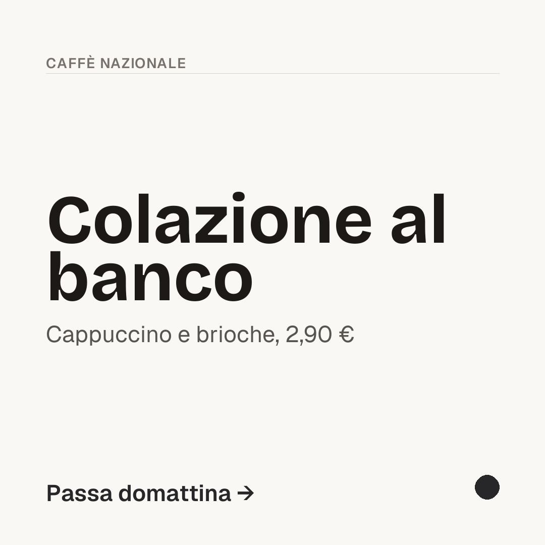 Colazione